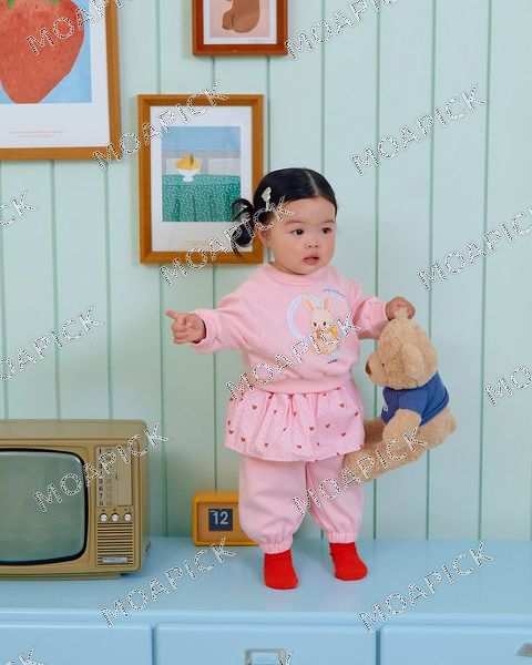 큐티래빗상하복