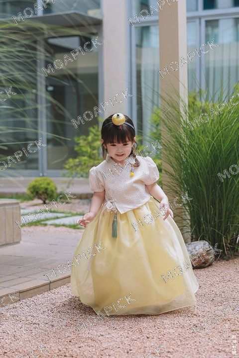 추석여아반팔한복