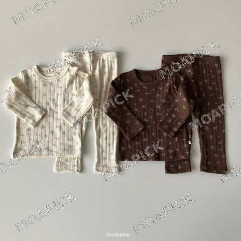 블라썸긴팔셋업