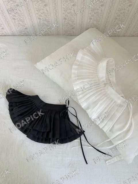 레이어드주름에이프런