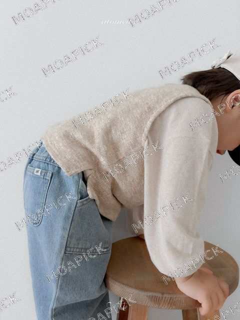허니비퍼티그데님팬츠