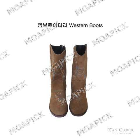 엠브로이더리웨스턴부츠