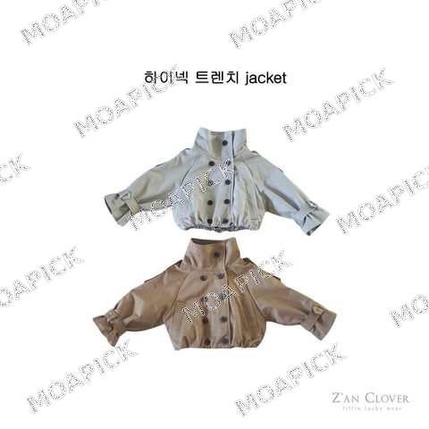 하이넥트렌치자켓