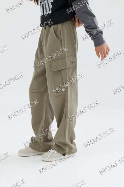 화섬와이드건빵바지