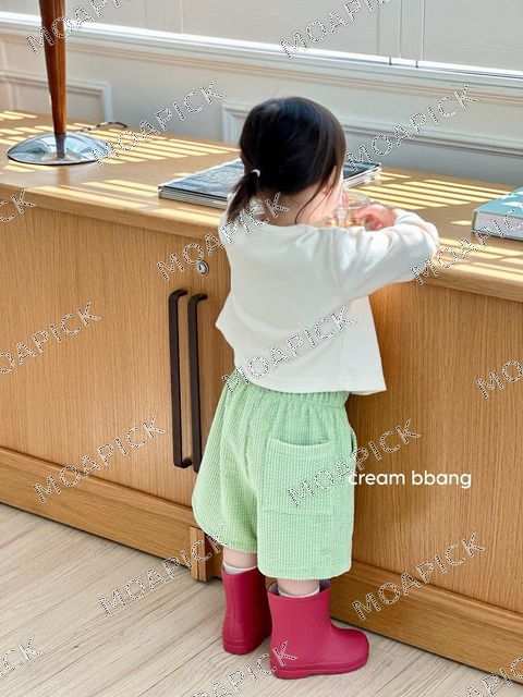 말차골덴하프팬츠