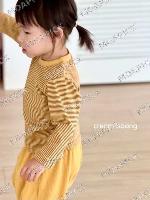 포근줄무늬티