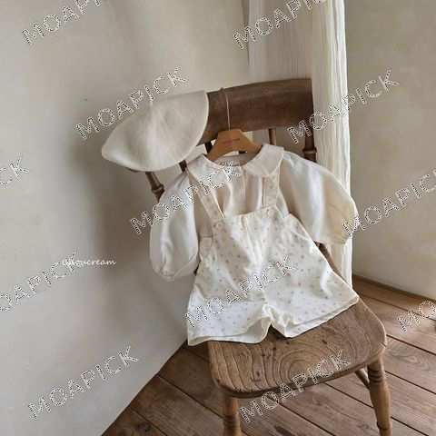 미니꽃멜빵바지