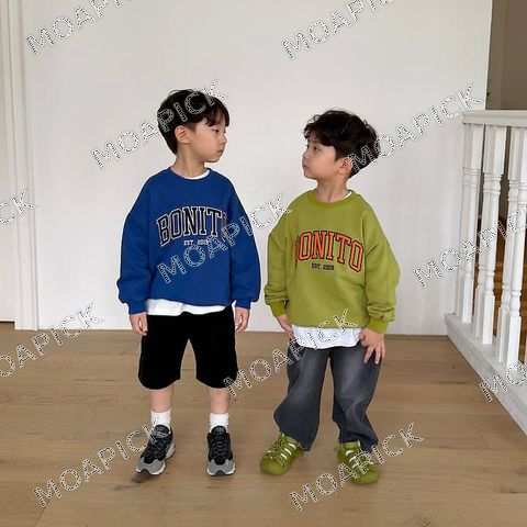 보니토패치자수맨투맨