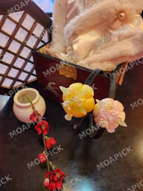 비단아씨머리띠