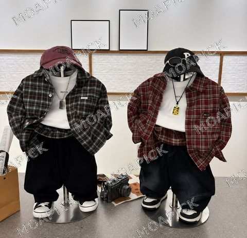 체크남방청바지3종상하세트