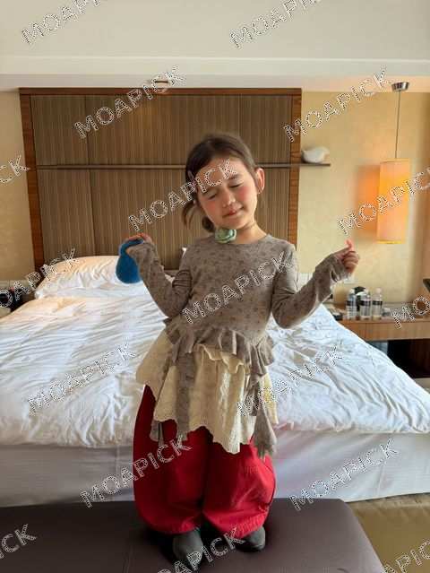 푸푸레이스치마팬츠세트