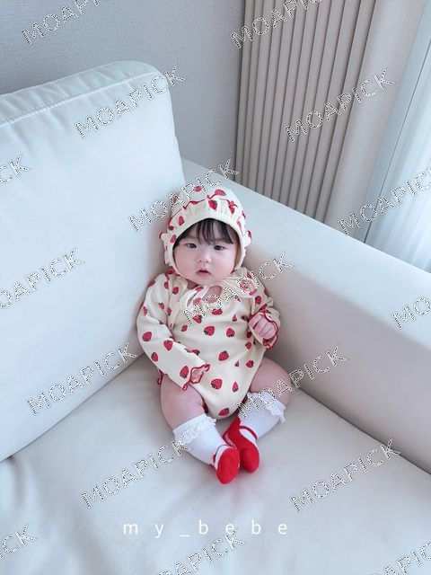 와플레이스슈트(보넷세트)