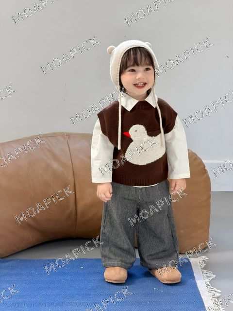 브라운왕오리조끼