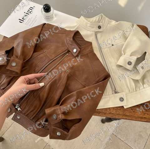 레더워싱자켓