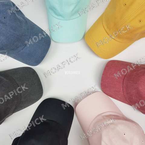 피그먼트무지볼캡