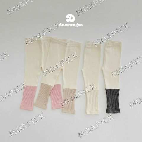 배색투톤레깅스