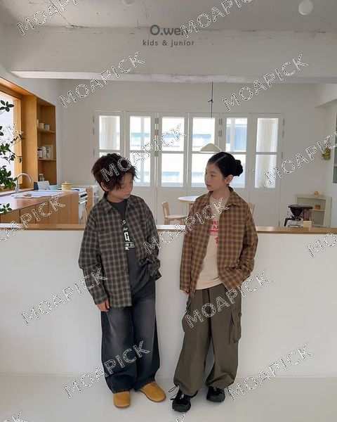 어텀체크셔츠