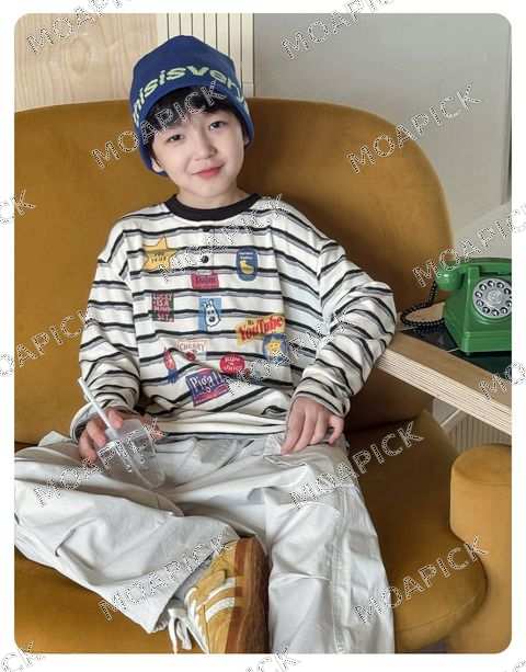 스티커단가라티셔츠