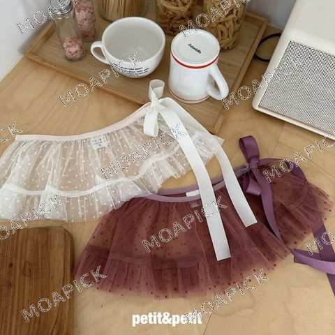 도트샤레이어드스커트