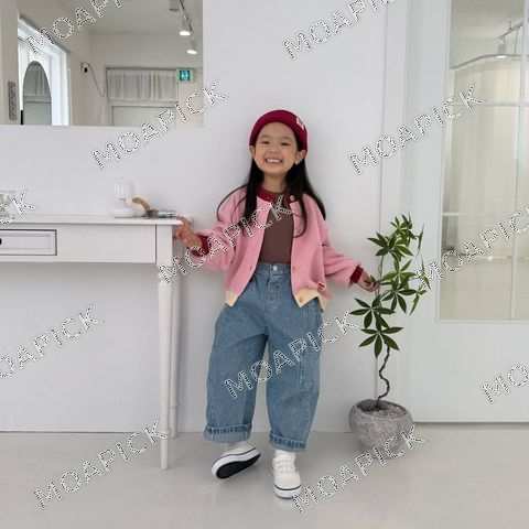 컬러블록가디건