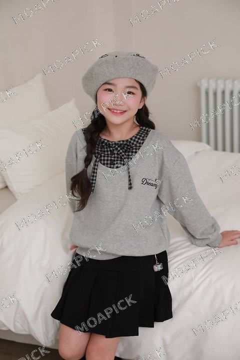 체크리본가디건