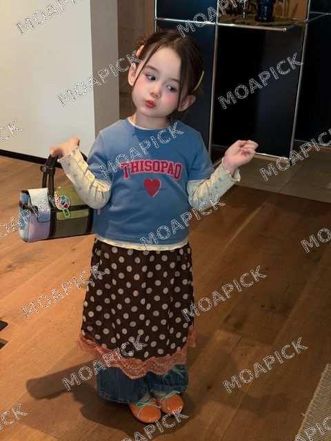 블루하트레이어드티셔츠세트