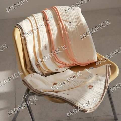 3중거즈자수블랭킷