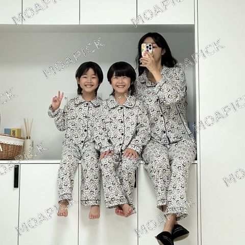 호피베티붑맘커플잠옷