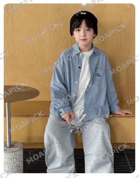 테킷체크셔츠남방