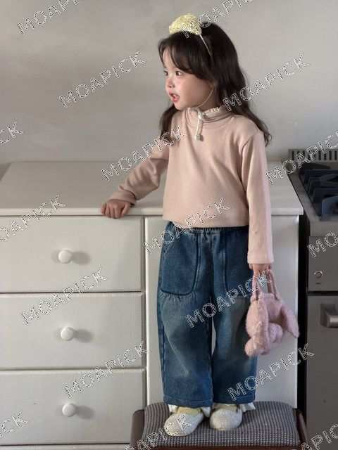 겨울)레이스포켓데님팬츠