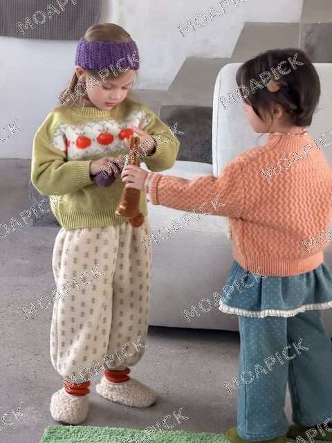 겨울)쁘띠플라덤블팬츠