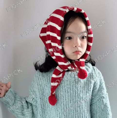 방울단가라두건머플러