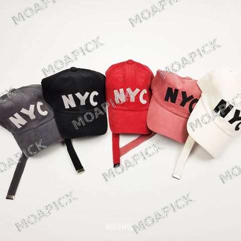 NYC코듀로이볼캡(아동)