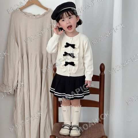 레아가디건스커트상하세트