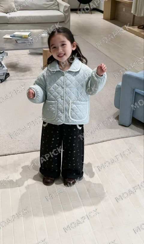 리본퀼팅점퍼