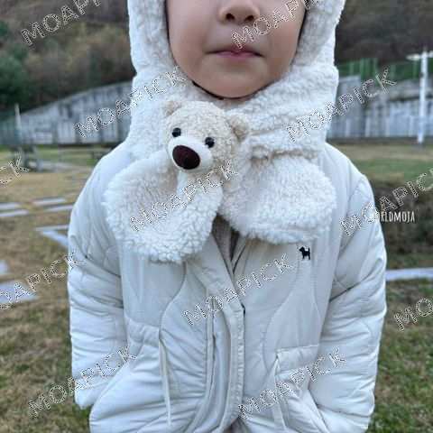 곰인형퍼후드