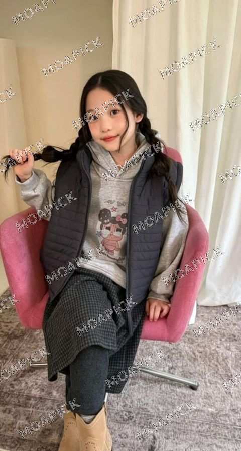 지퍼패딩조끼