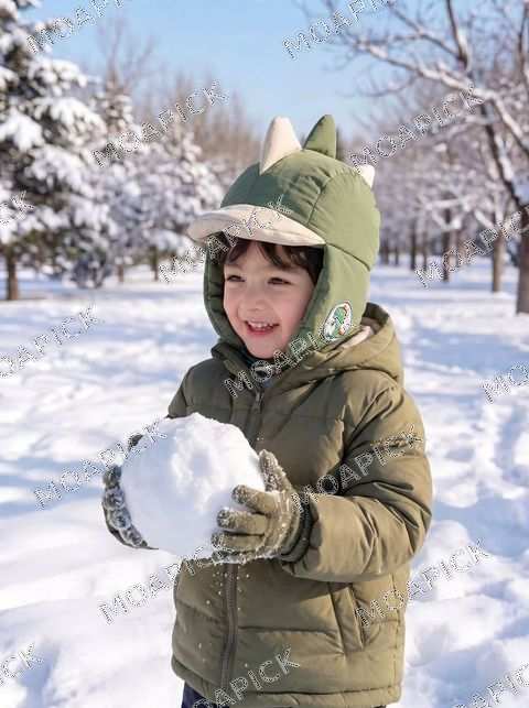다이노소어패딩귀달이모자