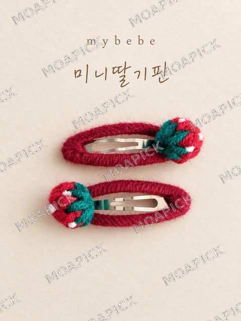 미니딸기핀(2개SET)