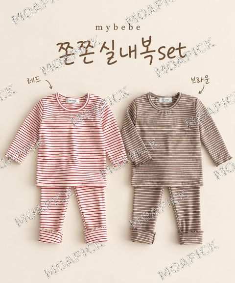 쫀쫀실내복SET